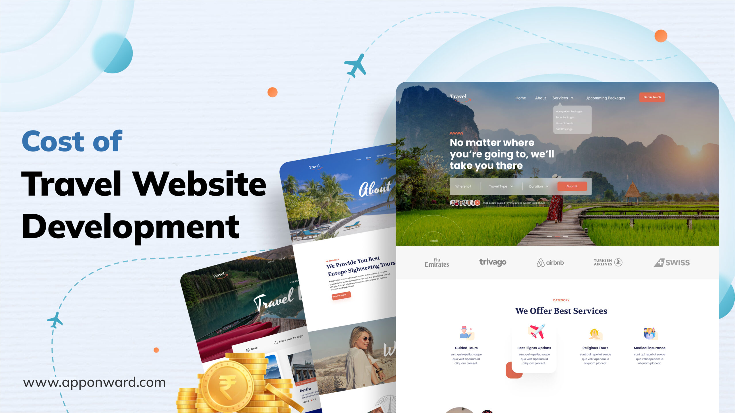 Cost of Travel Website Development